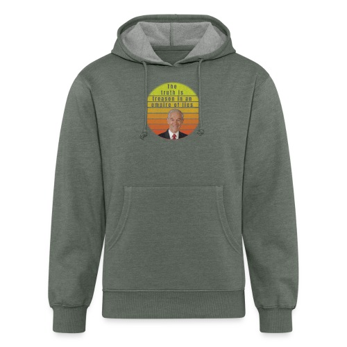 The Truth is Treason in an empire of lies - Unisex Organic Hoodie