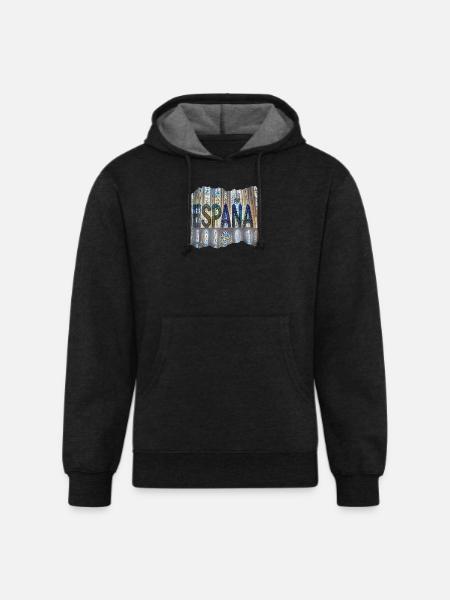 ESPAÑA 24 1 - Unisex Organic Hoodie - charcoal grey