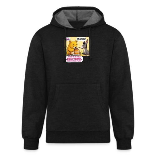 Honey Bear - Fire Tyrants - Unisex Organic Hoodie
