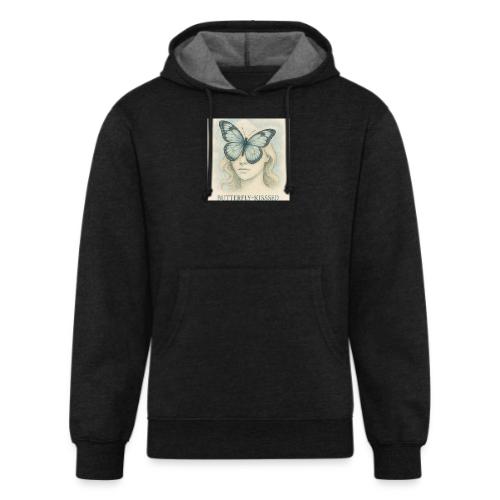 Butterfly kisses Hue - Unisex Organic Hoodie