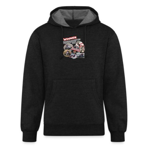 Luke Hall - Eldora Speedway FFN#1 Design 2 - Unisex Organic Hoodie