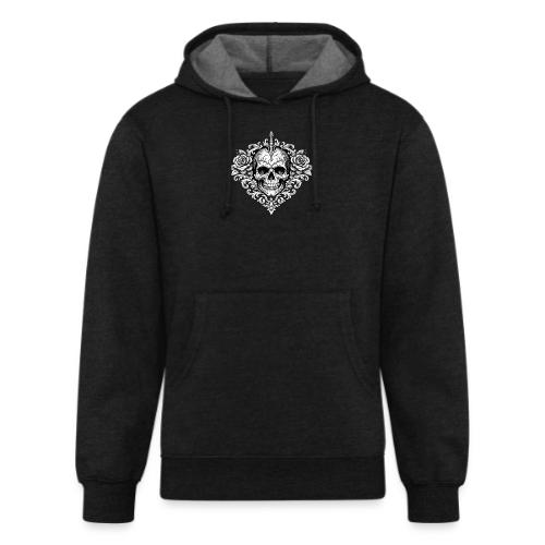 Gothic Filigree Skull - Unisex Organic Hoodie