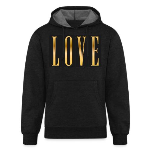 Golden Love - Unisex Organic Hoodie