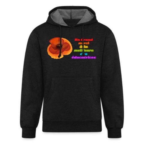 Thank you to the best educator - Unisex Organic Hoodie