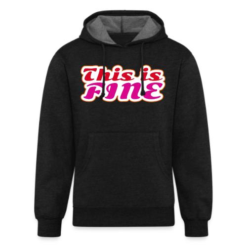 This Is Fine - Unisex Organic Hoodie