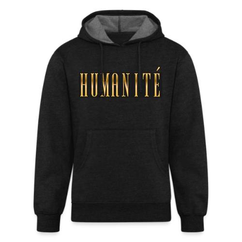 Humanity in Golden Letters - Unisex Organic Hoodie