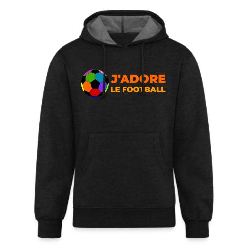 I love football - Unisex Organic Hoodie