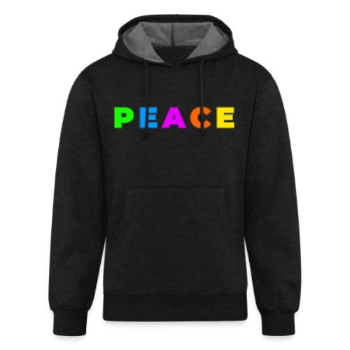Peace in Every Color - Unisex Organic Hoodie