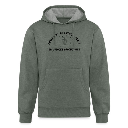 Fueled by Crystals Tea and GP - Unisex Organic Hoodie