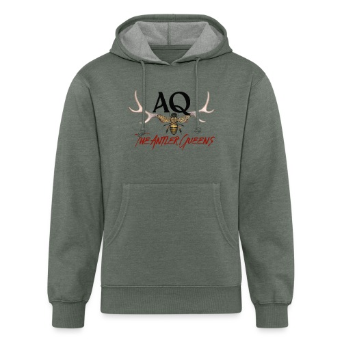 AQ logo - Unisex Organic Hoodie