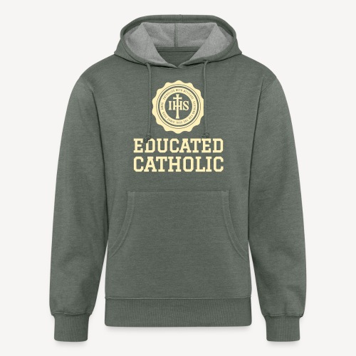 EDUCATED CATHOLIC - Unisex Organic Hoodie