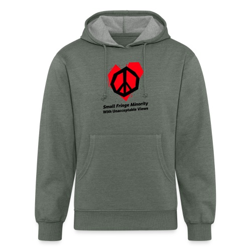 We Are a Small Fringe Canadian - Unisex Organic Hoodie