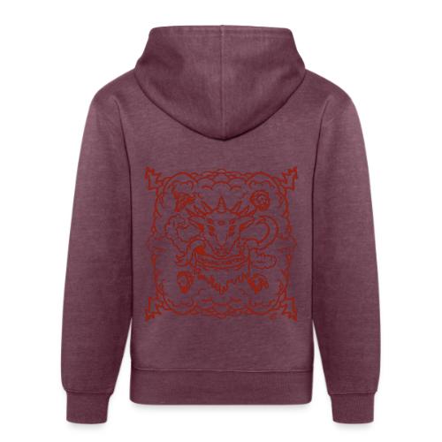 Red Revelation Lamb - Unisex Organic Hoodie