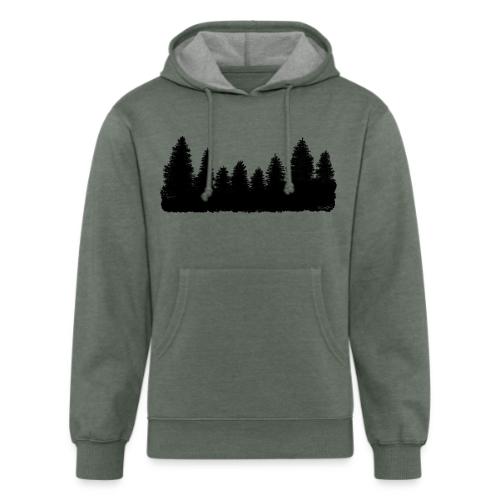Tree Line collection - Unisex Organic Hoodie