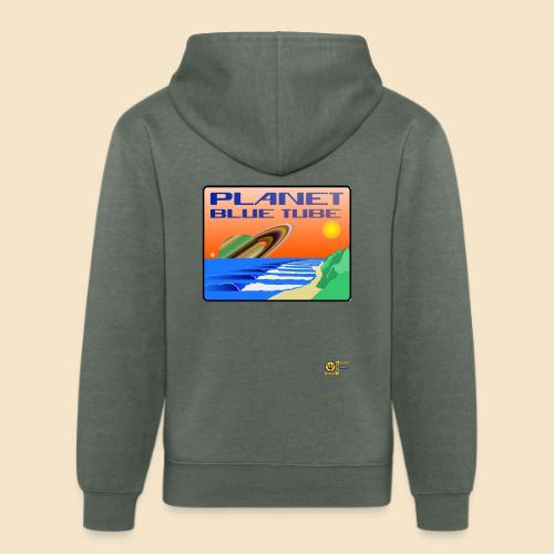 Planet Blue Tube - Unisex Organic Hoodie