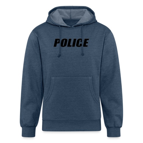 Police Black - Unisex Organic Hoodie