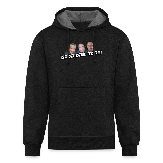 GOOD ONE, TONY! (with Fusco Show back)