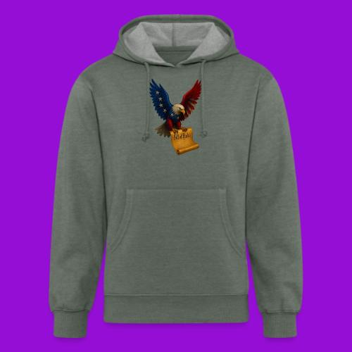Bill of Rights Bald Eagle - Unisex Organic Hoodie