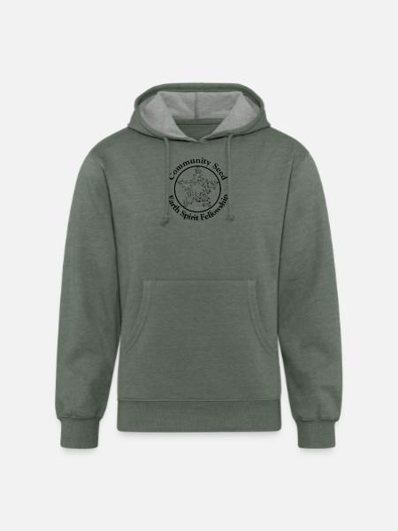CS_T-shirt_2009 - Unisex Organic Hoodie - heather military green