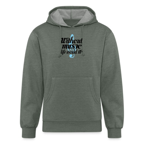 Funny Music Lover Quote - Unisex Organic Hoodie