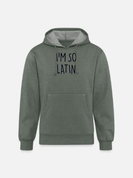 I am so Latin America - Unisex Organic Hoodie - heather military green