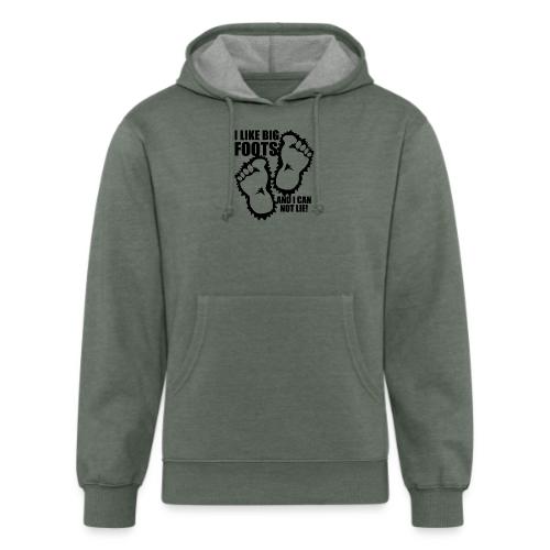BIG FOOTS don't lie - Unisex Organic Hoodie