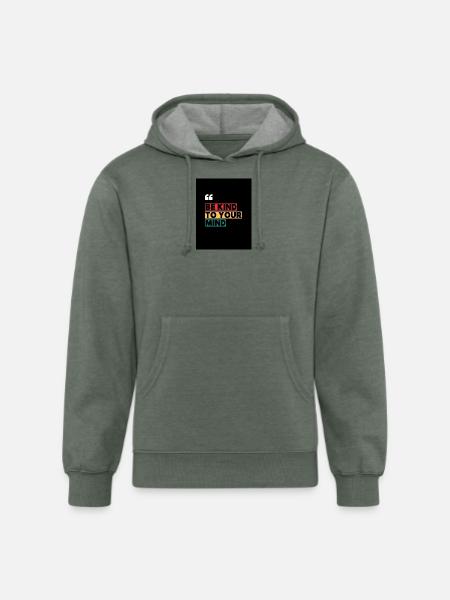 Your favorite T-shirt 😍 - Unisex Organic Hoodie - heather military green