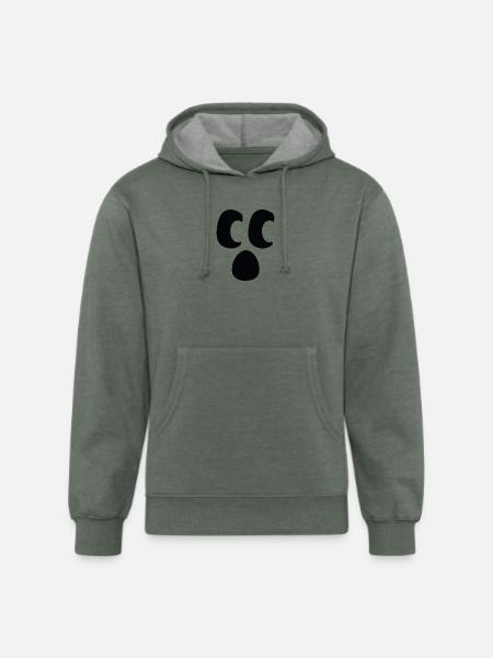 craftee - Unisex Organic Hoodie - heather military green