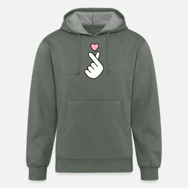 Korean Heart' Men's Hoodie | Spreadshirt