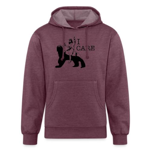 I care - Unisex Organic Hoodie