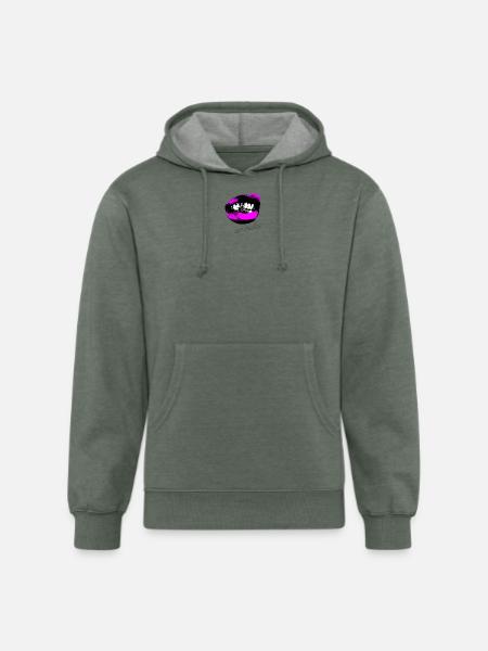 no rules - Unisex Organic Hoodie - heather military green