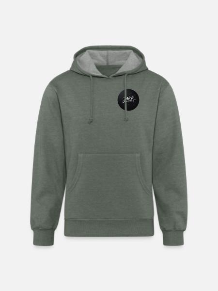 Jakk Ancient - Unisex Organic Hoodie - heather military green