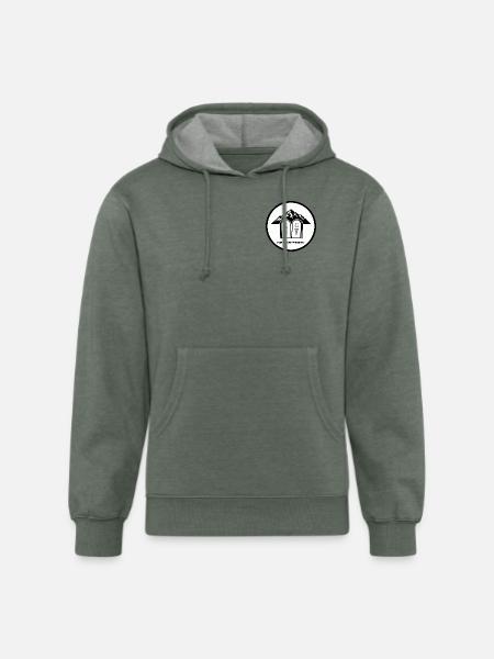 Keep My Commandments - Unisex Organic Hoodie - heather military green