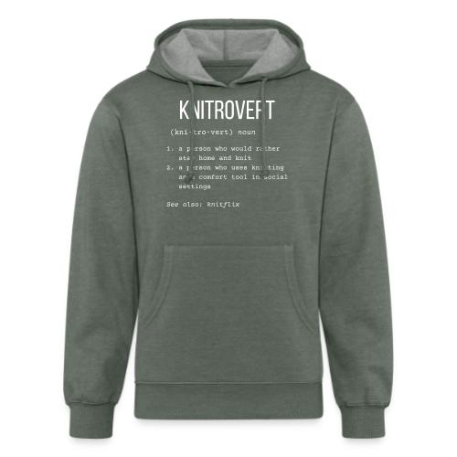 Knitrovert | Definition Collection - Unisex Organic Hoodie