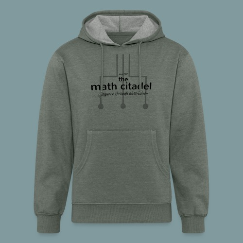 Abstract Math Citadel - Unisex Organic Hoodie