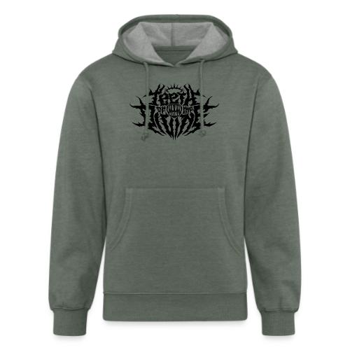 Teeth Of The Divine Logo BLACK - Unisex Organic Hoodie