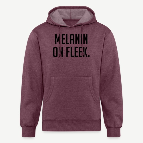 Melanin On Fleek - Unisex Organic Hoodie