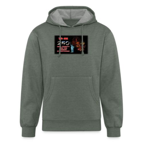 1776 - 2026 - 250 Years USA | Fireworks - Unisex Organic Hoodie