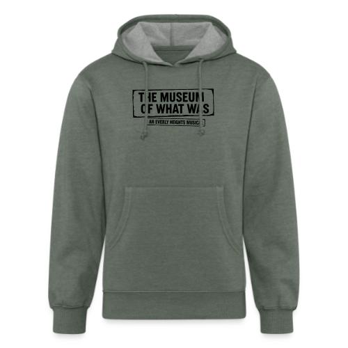 Museum of What Was Logo (Black) - Unisex Organic Hoodie