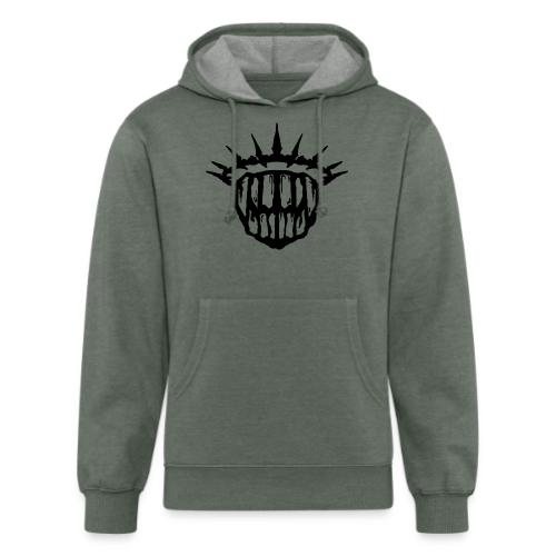 Teeth Of The Divine Sigil BLACK - Unisex Organic Hoodie