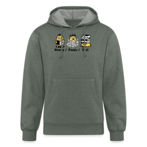 Funny Student Study Panic Fail Back To School - Unisex Organic Hoodie