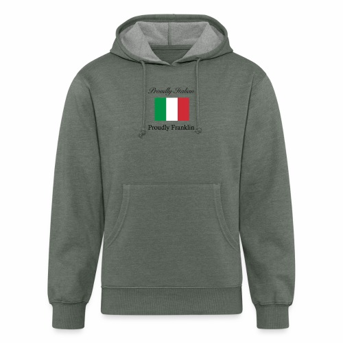 Proudly Italian, Proudly Franklin - Unisex Organic Hoodie