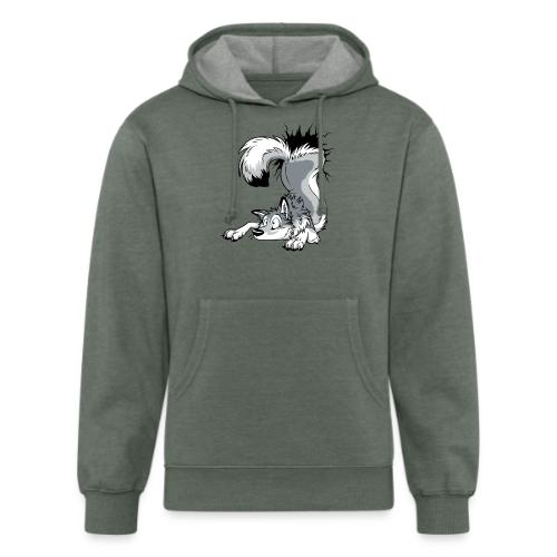 UN-STUCK Grey Husky - Unisex Organic Hoodie
