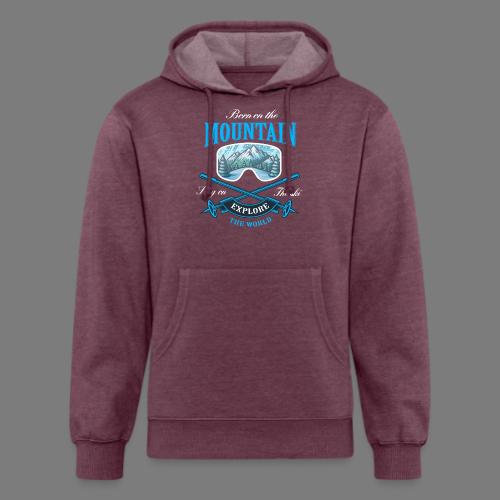 Winter's Thrill Snowboard & Ski Adventure - Unisex Organic Hoodie