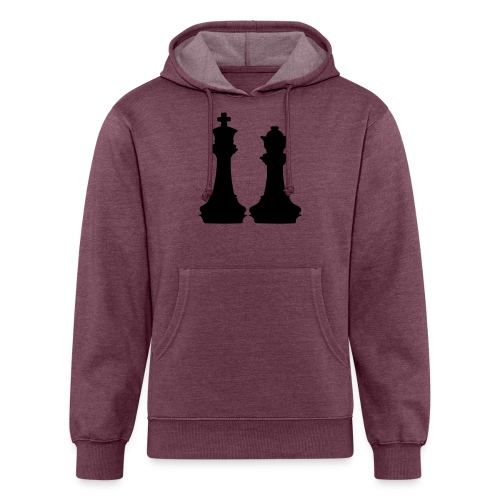 king and queen - Unisex Organic Hoodie