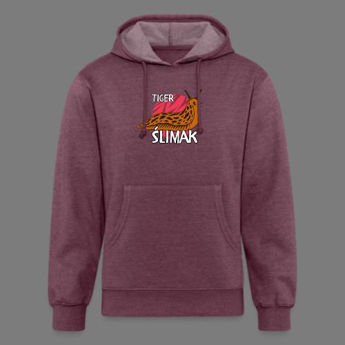 Tiger Ślimak Funny Polish Meme Animal Hybrid - Unisex Organic Hoodie