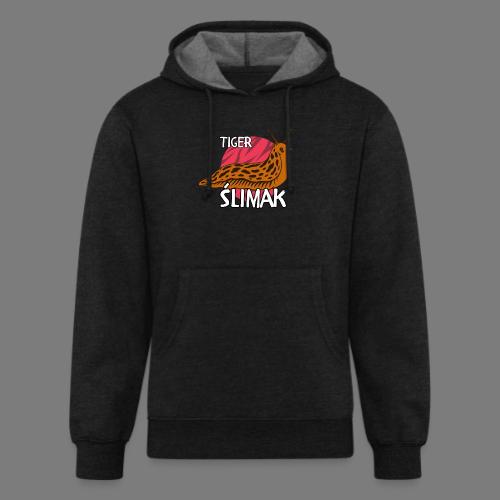 Tiger Ślimak Funny Polish Meme Animal Hybrid - Unisex Organic Hoodie