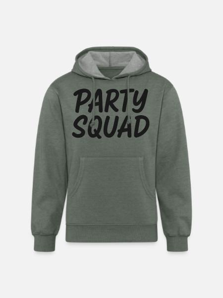 Birthday  - Unisex Organic Hoodie - heather military green