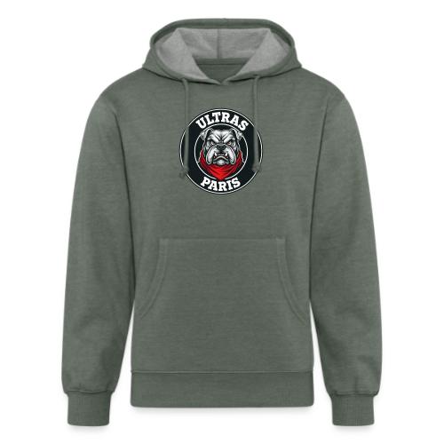 Ultras Paris Bulldog Football Fan Graphic - Unisex Organic Hoodie