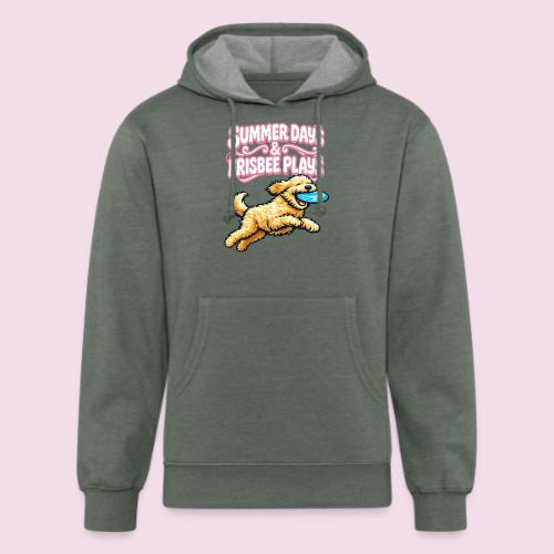 Summer Days & Frisbee Plays - Unisex Organic Hoodie